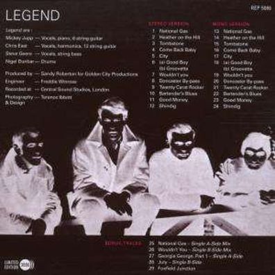 Legend (Jersey/ England): Legend - Limited Edition - Repertoire - (CD / Titel: H-P)