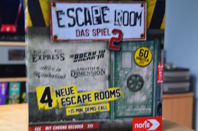 Escape Room Spiel 2 - 4 neue Escape Rooms + 15 Min. Demo Fall