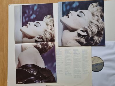 Madonna - True Blue Vinyl LP US WITH POSTER