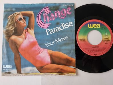 Change - Paradise 7'' Vinyl Germany