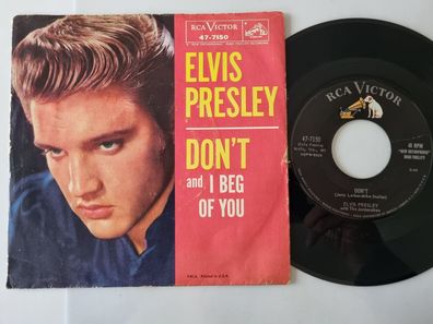 Elvis Presley - Don't/ I beg of you 7'' Vinyl US