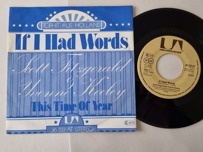 Scott Fitzgerald & Yvonne Keeley - If I had words 7'' Vinyl Germany