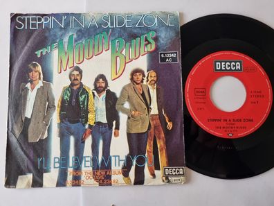 The Moody Blues - Steppin' in a slide zone 7'' Vinyl Germany