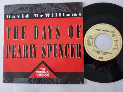 David McWilliams - The days of Pearly Spencer 7'' Vinyl Germany