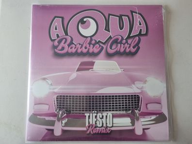 Aqua - Barbie girl 7'' Vinyl Europe/ Tiesto Remix & Original Version/ SEALED!