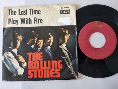 The Rolling Stones - The last time 7'' Vinyl Germany BAD Conditon