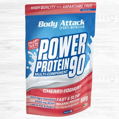Body Attack Power Protein 90 500g Beutel