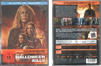Halloween Kills - 2 Disc Mediabook - 4k Ultra HD + Blu-ray - Extended Cut - B