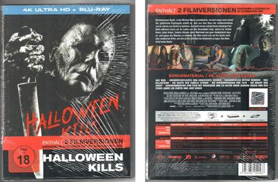 Halloween Kills - 2 Disc Mediabook - 4k Ultra HD + Blu-ray - Extended Cut - C