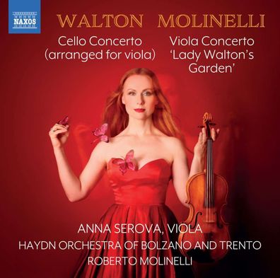 William Walton (1902-1983): Violakonzert (nach dem Cellokonzert, arrangiert von Anna