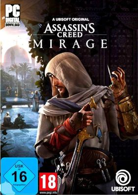 Assassins Creed Mirage (PC, 2023, Nur Ubisoft Connect Key Download Code) Keine DVD