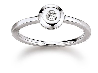 Viventy Damen Ring 925/000 Sterling Silber mit Zirkonia 776431 - Größe: 56