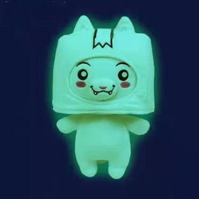 Im Dunkeln leuchtende Pl¨¹schpuppe, LankyBox Ghosty Pl¨¹schtier, weiches Stofftier