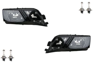 Scheinwerfer Halogen Front kompatibel zu Skoda Octavia 5E 17- mit H7 H7 Satz L R