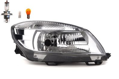 Scheinwerfer Halogen Front kompatibel zu Skoda Fabia 54 04/10-12/14 Rechts Leuc