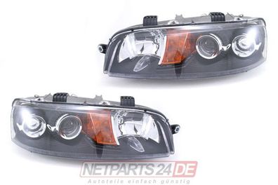 Scheinwerfer Halogen Blinker Set passend für Fiat Punto 188 H1 H1 Links Rechts