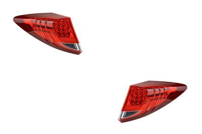 LED Heckleuchte Rückleuchte passend für Honda Civic 02/12-01/14 außen Set Lin Re