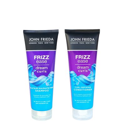 John Frieda/ Frizz Ease "Dream Curls Set" Shampoo&Conditioner 500ml/ Haarpflege