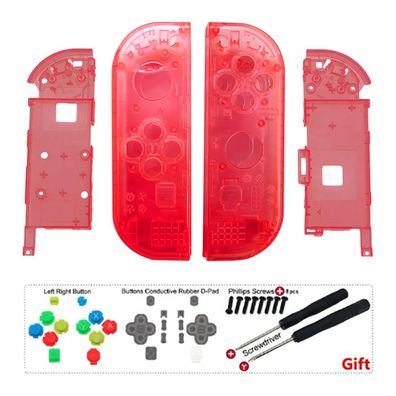 Gehäuse Case Cover Schale Schutzhülle Tasche Kit für Transparentes Rot