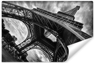 Muralo Selbstkebende Fototapete Eiffelturm Paris Architektur 3D Effekt