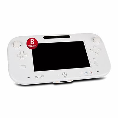 Original Nintendo Wii U WII-U Gamepad Controller in WEISS (B-WARE) #2s - ohne Versand
