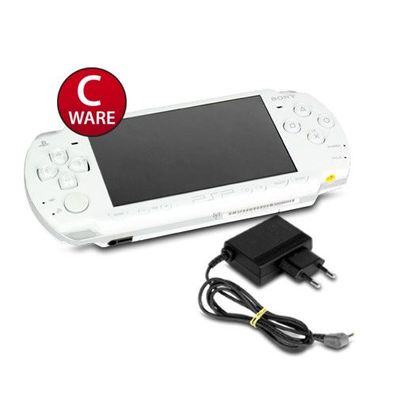 Sony Playstation Portable - PSP 3004 Slim & Lite Konsole in Weiss / White #31C + ...