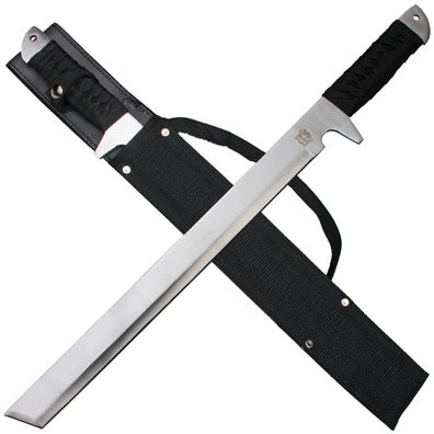 MP9 Ninja Schwert, Machete rostfreie Klinge 31 cm inkl. Nylonscheide