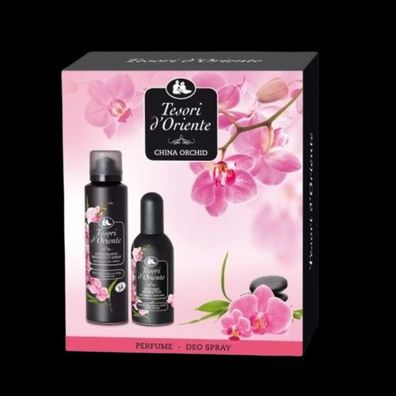 Tesori d´Oriente Orchidea/ China Orchid Geschenkset Eau de Toilette + Deodorant