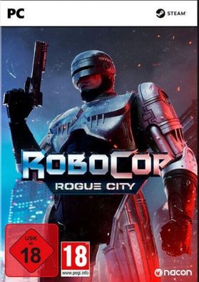 RoboCop Rogue City (PC, 2023, Nur der Steam Key Download Code) Keine DVD, Keine CD