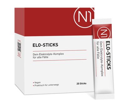 N1 Elo-Sticks - 20 Stück - Deine leckeren Elektrolyte für alle Fälle - Citrus