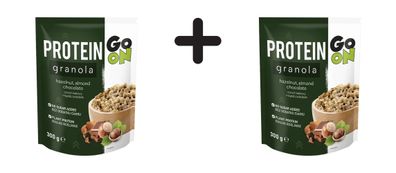 2 x Go On Nutrition Protein Granola (300g) Hazelnut, Almond, Chocolate