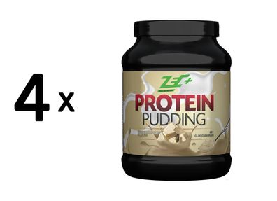 4 x Zec+ Protein Pudding (600g) White Chocolate