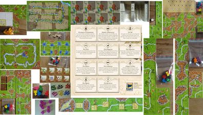 Carcassonne V3.0 Erweiterungen und Minierweiterungen zur Auswahl (Hans im Glück)