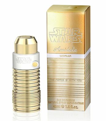 Star Wars Amidala Damen EAU DE PARFÜM Natural Spray 40ml Königliche Anmut Gold