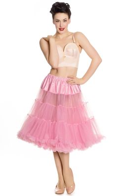 Petticoat lang Bubblegum pink - Größe: L/ XXL