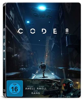 Code 8 (BR) LE -Steelbook- Min: 98DD5.1WS - Koch Media - (Blu-ray Video / Scien