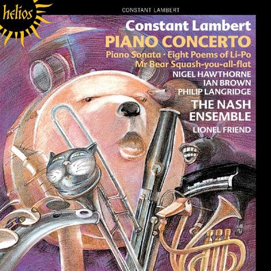 Constant Lambert (1905-1951): Concerto für Klavier & 9 Instrumente - - (CD / C)