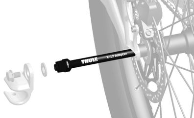 Thule Achsadapter Syntace X-12 M12x1.0