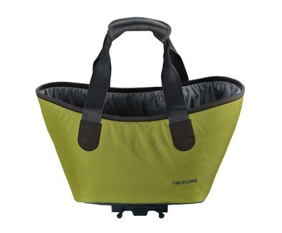 Racktime System Einkaufstasche Agnetha lime grün inklusive Snapit Adapter