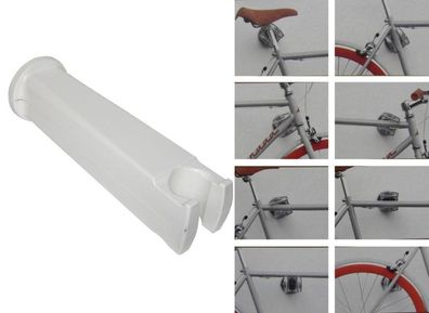 Wandhalter Peruzzo cool bike rack 360° für 1 Rad bis 20kg weiss