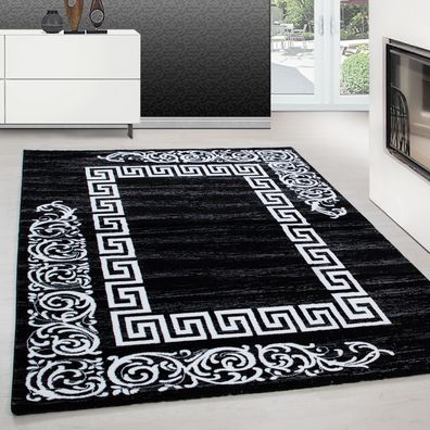 Teppich modern design teppich Rechteck Versace Muster mit Barock Schwarz