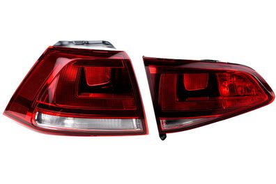 Heck Leuchten Rückleuchte passend für VW Golf VII 5G1 BA5 Satz in. auß. 12-16 LI