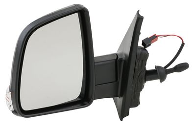 Außenspiegel passend für Fiat Doblo 152 links schwarz 01/2015- manuell 2- polig