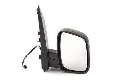 Außenspiegel passend für Fiat Fiorino Qubo 225 02/08- Rechts Beif. schwarz