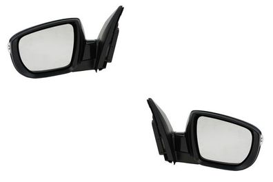 Außenspiegel passend für Hyundai iX35 01/10- Set links & rechts , schwarz