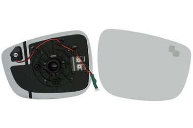 Außenspiegel Spiegel Ersatzglas passend für Mazda Cx5 Re. mit Träger KFZ mit SWA