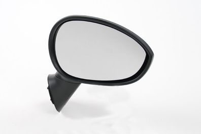 Außenspiegel Spiegel passend für Fiat 500 312 10/07- Rechts schwarz