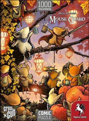 Puzzle: Mouse Guard (Das Fest), 1.000 Teile Anzahl Teile: 1000, Mas