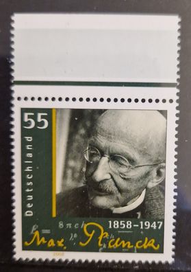 BRD - MiNr. 2658 - 150. Geburtstag von Max Planck
