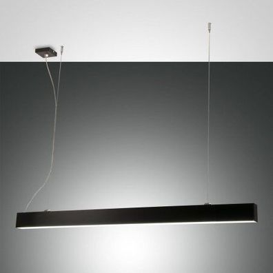 Fabas Luce 3681-40-101 LED Pendelleuchte Next 112cm schwarz